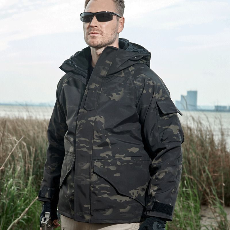 Picture of Archon G8 three-in-one tactical assault clothing men's velvet warm waterproof camouflage trench coat tactical coat autumn and winter