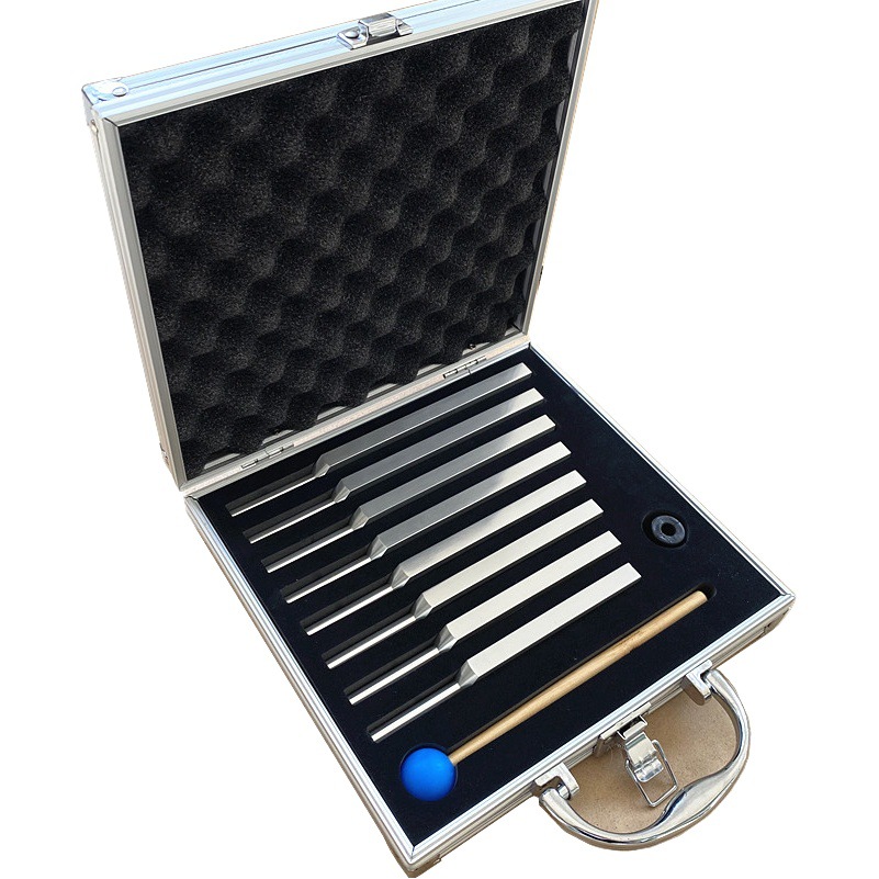 Eight aluminum alloy yoga tuning fork 256Hz 288 341.3 384 426.6 480 512 tuning fork