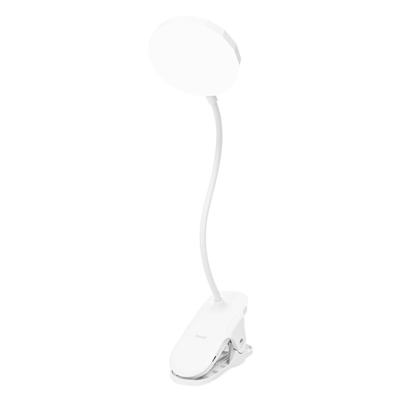 Smart light-off eye protection learning LED desk lamp College student dormitory lamp bedroom charging plug-in clip night light