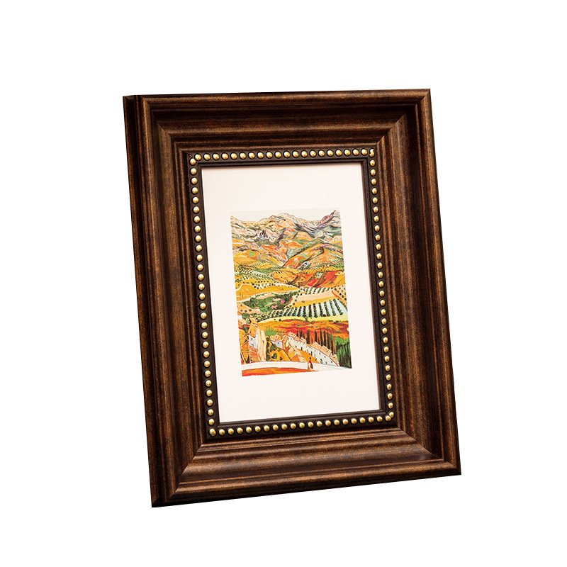 Picture of Wholesale Large Photo Frame Wall Hanging A3 Business License 4K Sketch Mounted Picture Frame Outer Frame Puzzle Frame Any Size