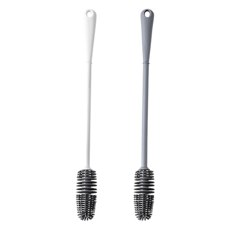 Cup Washing Brush Long Handle Silicone Household No Dead Angle Special Cleaning Brush Bottle Wall Breaking Machine Decontamination Artifact Cup Brush