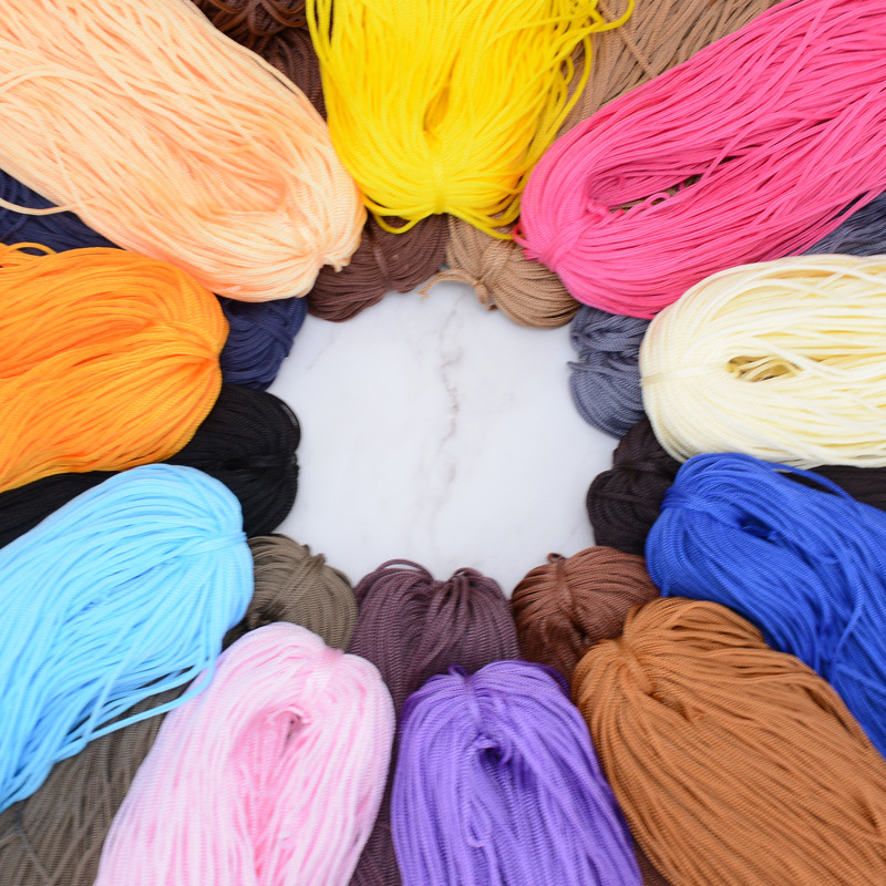 Light body thick ice silk hook hat slippers large thick hollow thread spring and summer hand woven diy summer thread wholesale