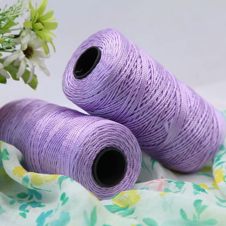 Picture of Gold thread mixed strand bright silk thread handmade diy crochet sweater doll scarf thread coat hand knitting thread factory wholesale