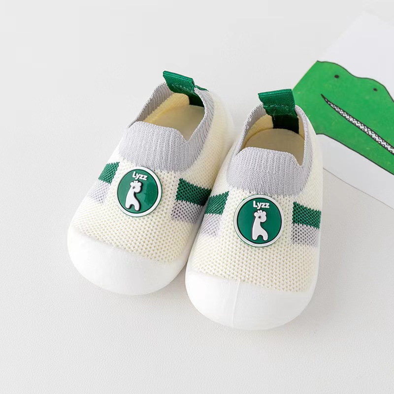 Picture of Baby Toddler Shoes Spring & Fall Soft Sole Non-Slip Infant Shoes Mesh Breathable Anti-Falling Kidsren's Shoes Indoor