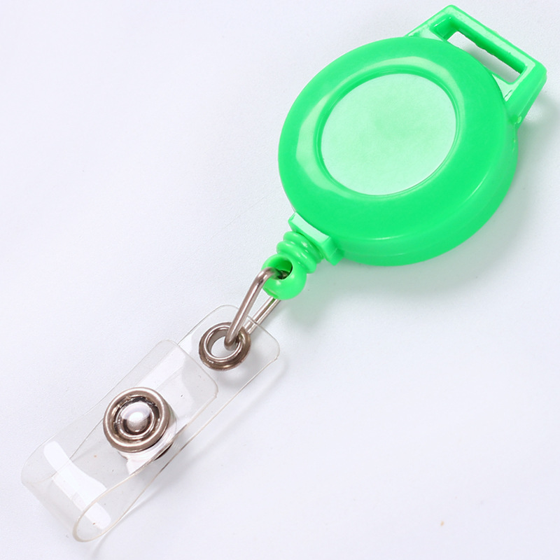 Picture of Autumn Rain 15mm Ribbon Square Ear Plastic Easy Pull Buckle Certificate Lanyard Easy Pull Breast Card Telescopic Buckle Telescopic Buckle