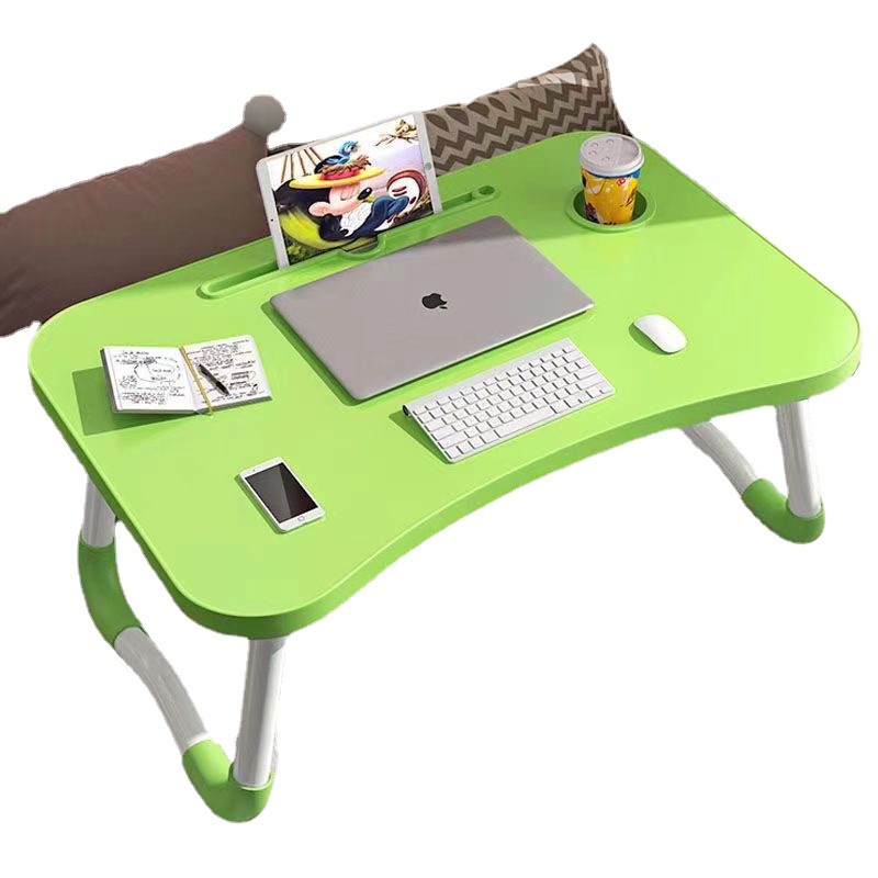 Picture of Bed Desk Foldable Laptop Desk Student Bedroom Dormitory Study Desk Office Small Desk Portable