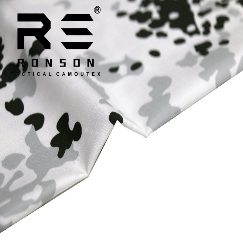 Picture of FLECTARN SNOW snow spot camouflage cloth cotton plaid tactical outdoor fashion clothing fabric