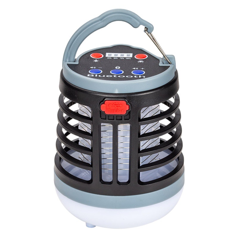2022 outdoor led lighting lamp night camp tent lamp [with mosquito killer lamp Bluetooth function] camping lamp