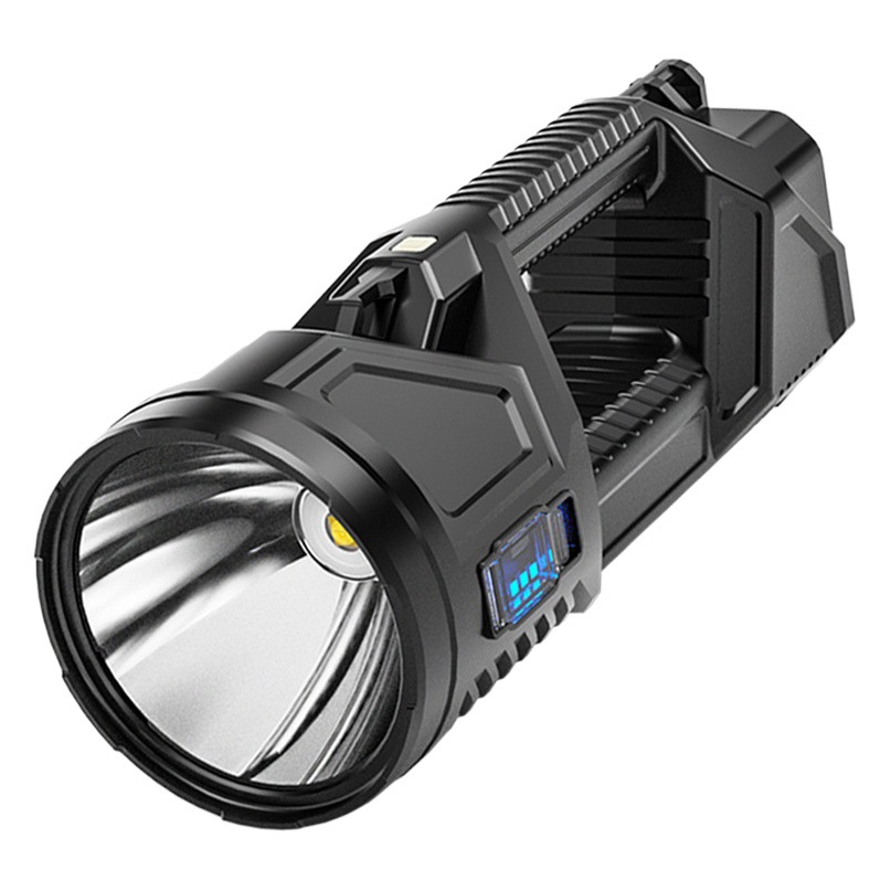 New P70 Strong Light Searchlight Outdoor Multi-Functional Lighting Led Flashlight Long-Range Rechargeable Strong Light Satchel Light