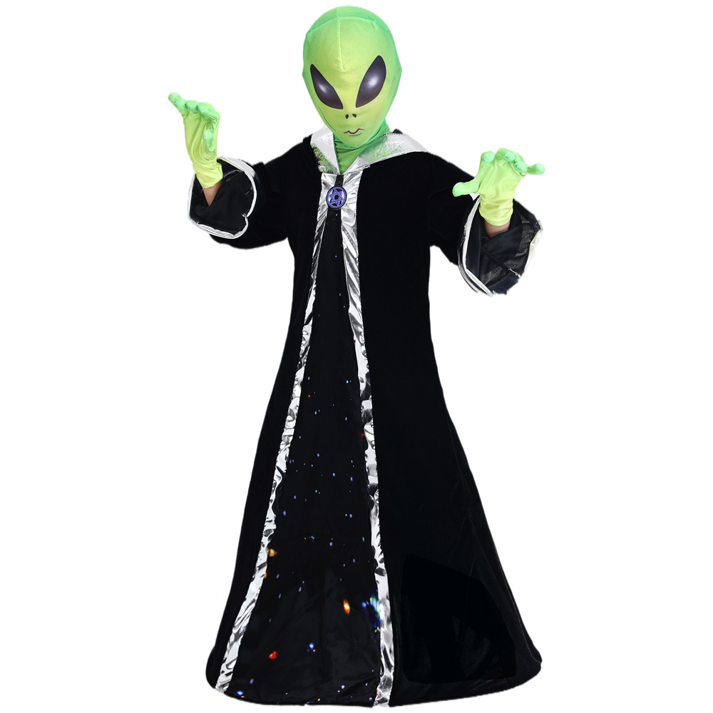 Picture of "Man Niu Original" Children's Day Performance Clothing Alien Alien Boss Role Play Dress Costume cos
