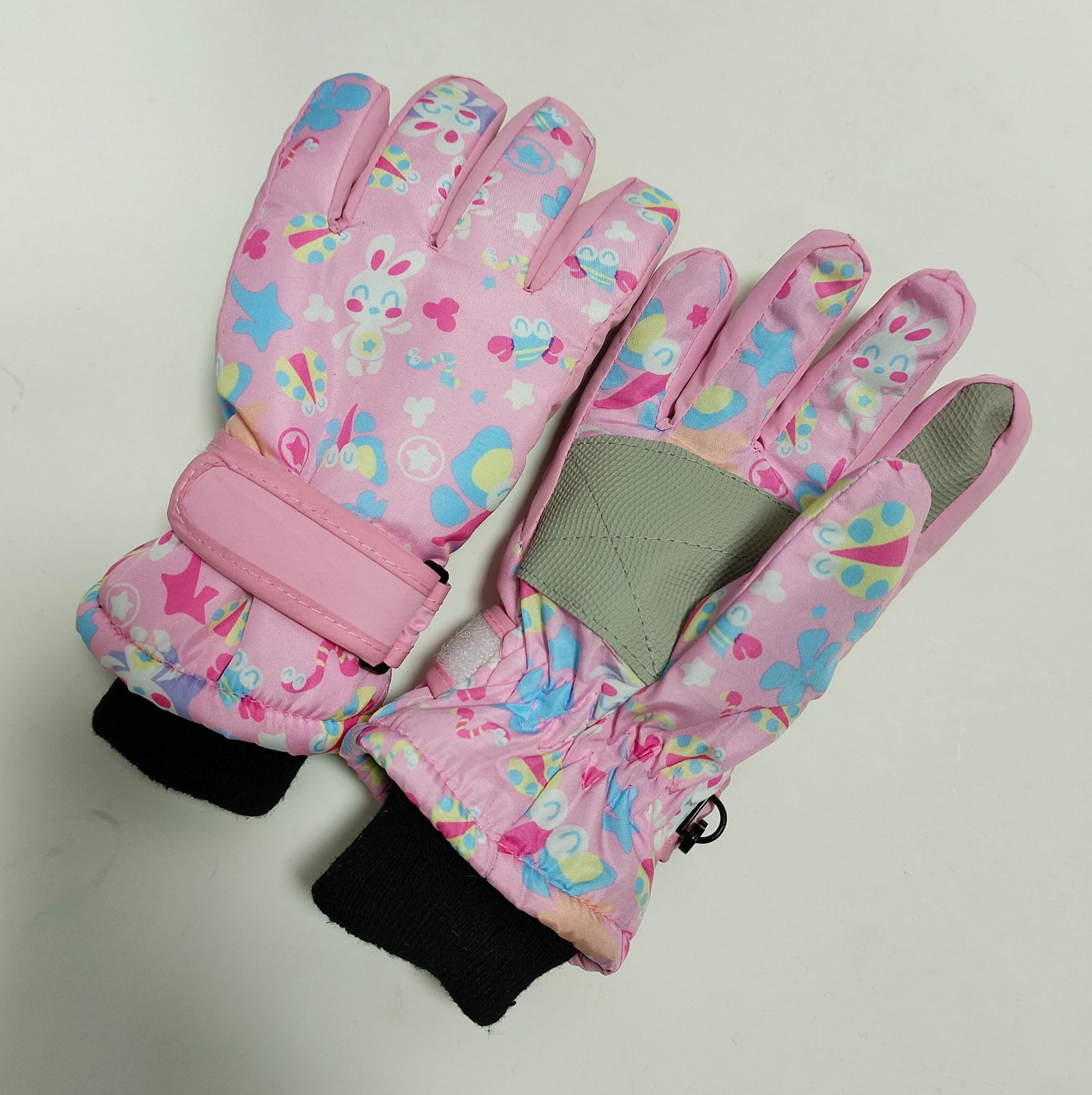 Picture of Ski gloves winter outdoor sports wholesale color children's gloves 9-15 years old warm gloves factory spot