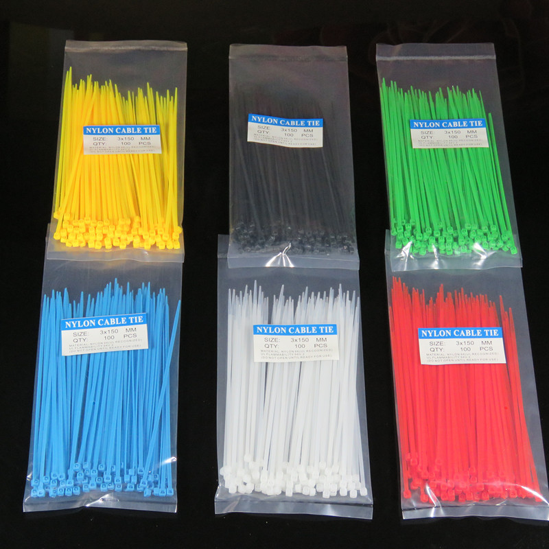 Labeling Nylon Cable Ties 100 Pieces Amazon 3*100Temu3*150 Cable Ties 3*200 Plastic Cable Ties