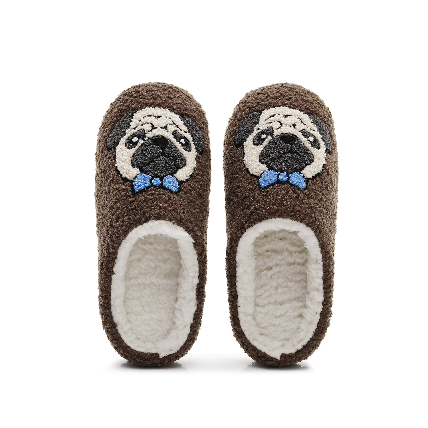 Cute Pet Sausage Dog Dachshund Cotton Slippers Couple Indoor Warm Thickened Wool Slippers in stock Wholesale Hair