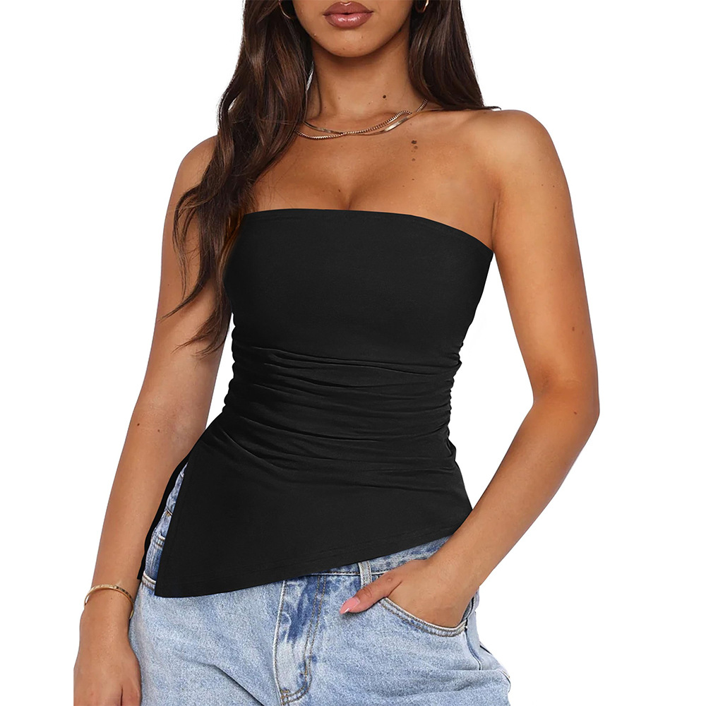 Amazon European and American 2025 Spring and Summer New Women's Sleeveless Vest Fashion Spice Girl Sexy Top