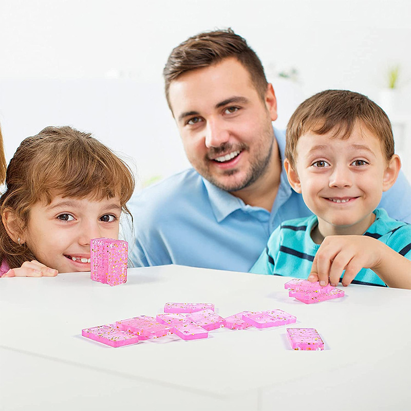 Picture of DIY crystal drop mold domino silicone mold mirror Pai Gow domino silicone resin mold