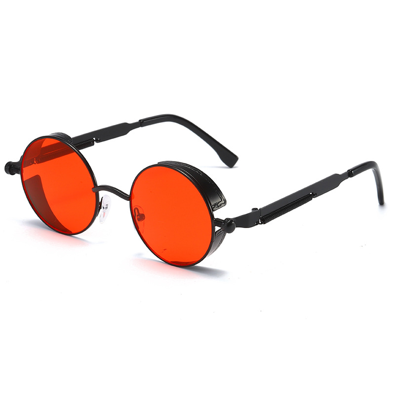 Picture of Steampunk Glasses New Fashion Round Sunglasses European and American Retro Glasses Trendyy Sunglasses for Men and Women