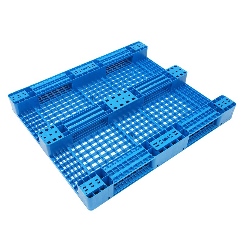 1412 grid Sichuan word plastic pallet forklift pallet pallet warehouse moisture-proof board logistics plastic pallet