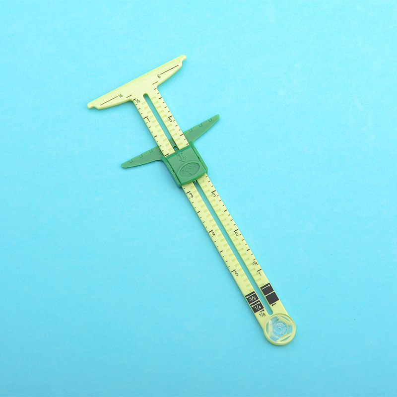 Picture of Multi-functional drawing ruler patchwork ruler plastic five-in-one patchwork ruler painting tool tailor ruler ST-A23