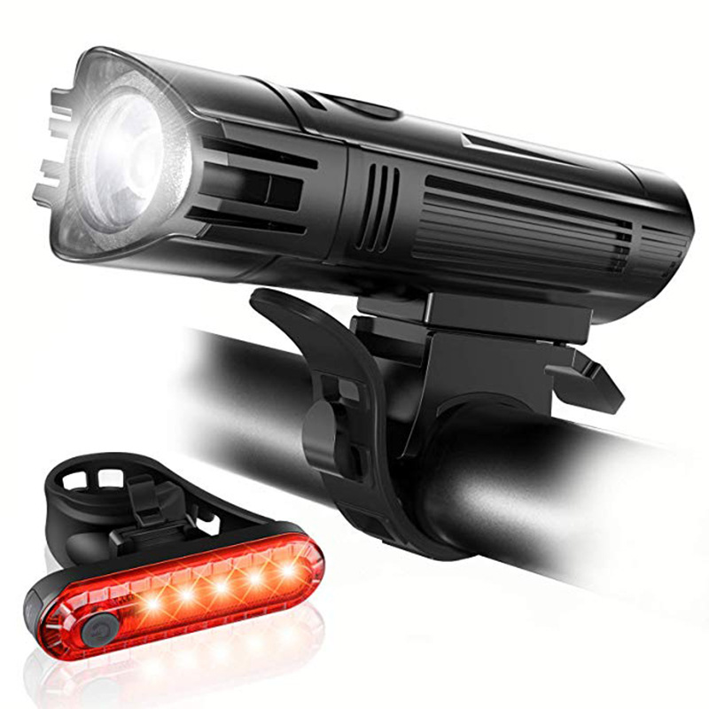 Ambusher Bicycle Light Headlight Tail Light usb Charging Headlight Riding Strong Light Mountain Bike Light Bicycle Tail Light