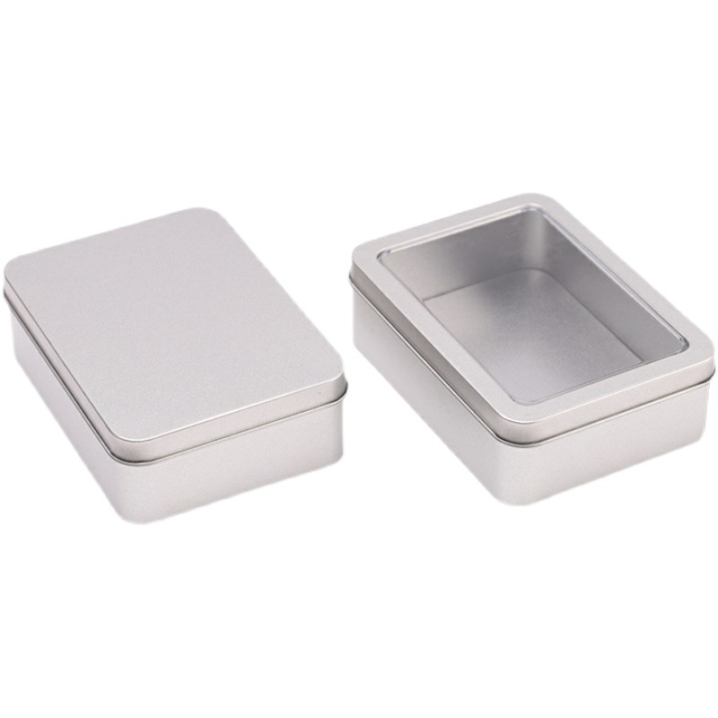 Ready-Made DIY Square Tinplate Box for Poker, Board Games, Card Storage, Metal Packaging, Custom Tin Box