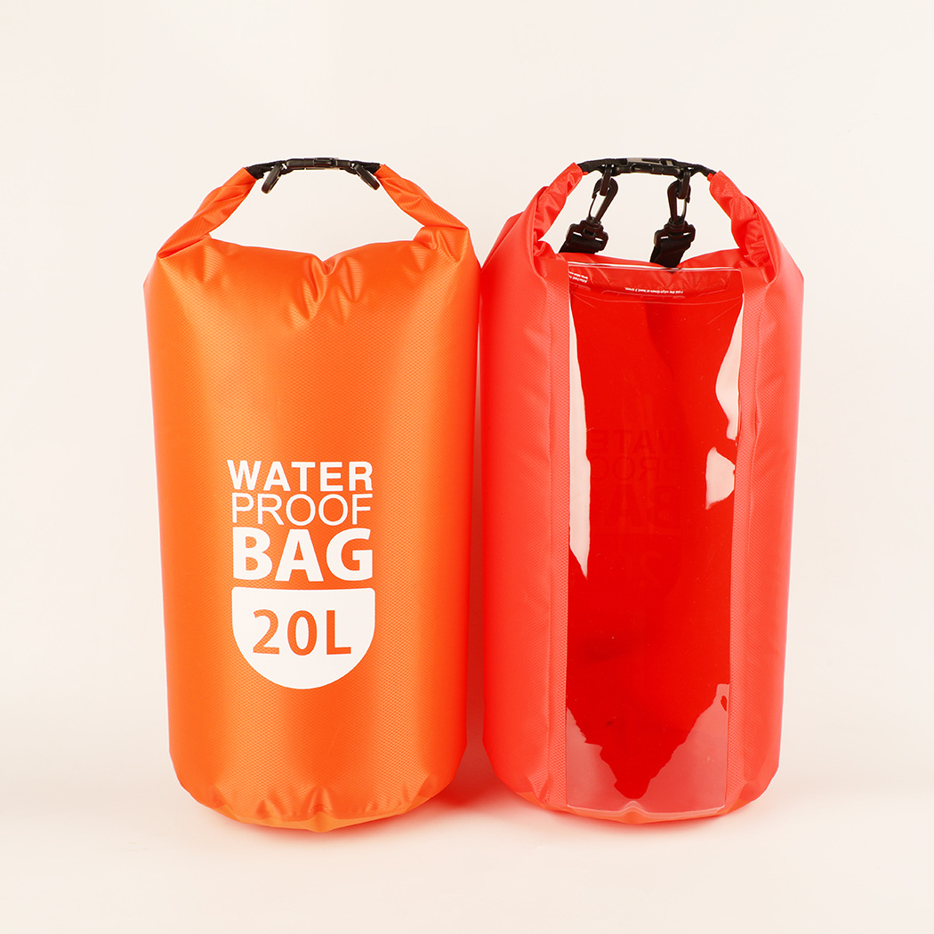 Picture of Waterproof Bag Plaid Fabric Dry Bag Storage Swimming Rafting Bag Portable Bag Men and Women Travel Outdoor Adventure