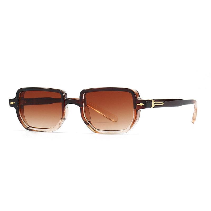 Picture of European and American Cross-Border Trendyy Street Photography Retro Literary Sunglasses Modern Charm Ins Style Anti-Blue Light Sunglasses 6037