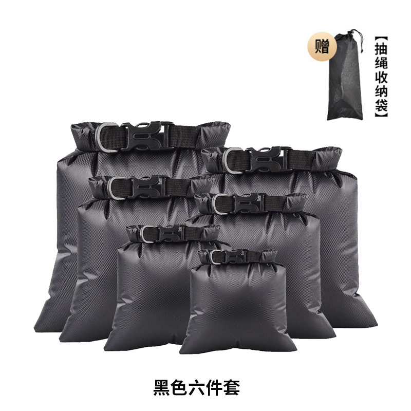 Picture of Outdoor Waterproof Bag Multifunctional 6-Piece Set Waterproof Liner Set Tracing Creek Drift Double Layer Mobile Phone Storage Waterproof Bag