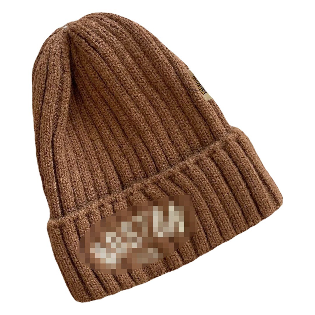 Winter hat female 2023 new autumn and winter children's knitted hat warm wool hat girl baby cute wholesale hat