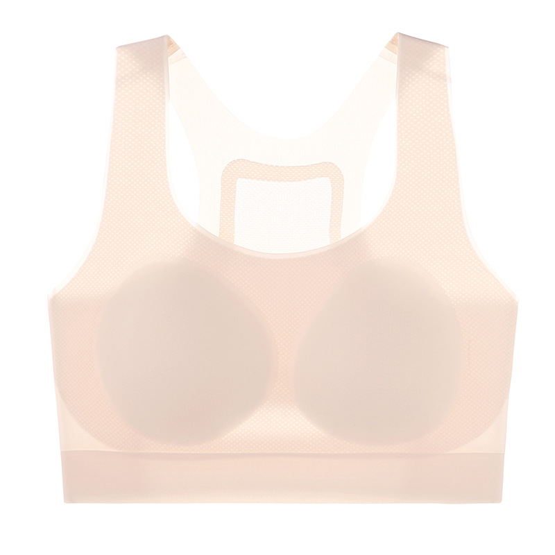 Picture of Girls Development Intimates Junior High School Students High School Students Student Sports Seamless Bubble Wrap Vest Adolescent Development Period Bra