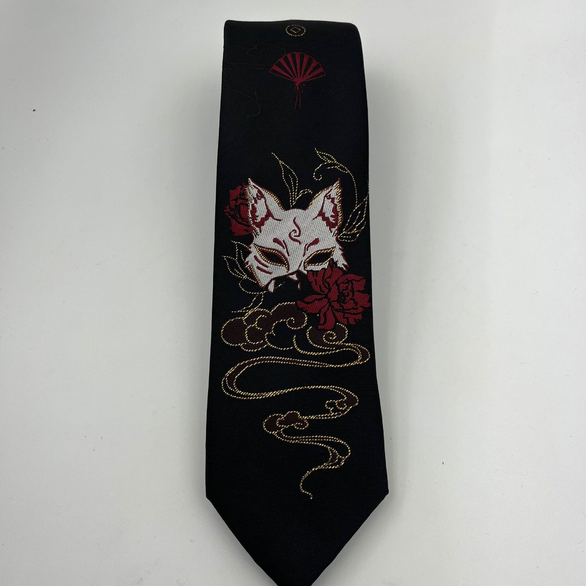 Picture of Second-dimensional Japanese Nine-tailed Fox Tie JKDK Uniform Shirt Hand-matched All-match Fashion Nine-tailed Fox Fairy Tie