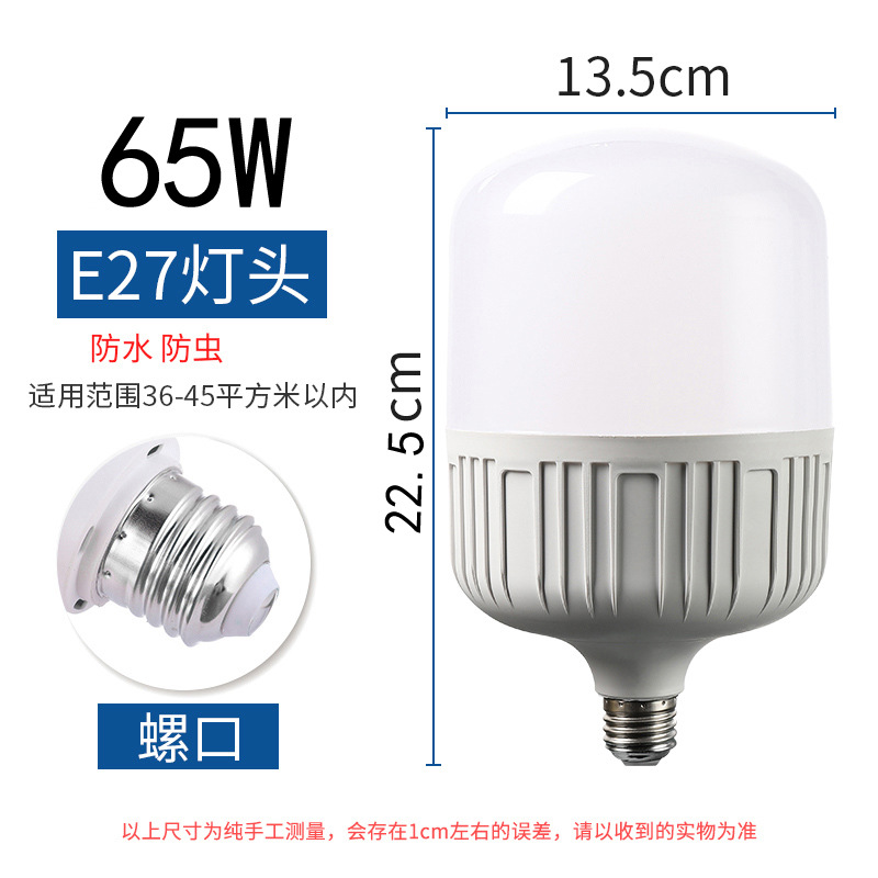 Picture of Gao Fushuai LED bulb E27 screw energy-saving lamp three-proof bulb household factory lighting super bright wholesale corn lamp