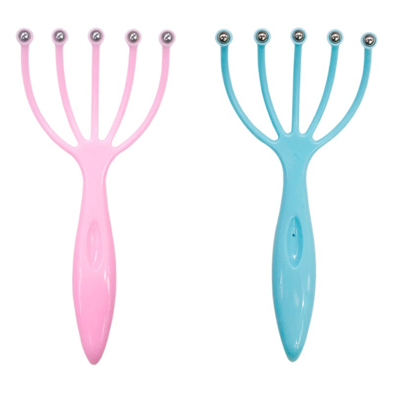 Massage comb ball head fork five-claw massager head comb scalp massage scratching head artifact massage hair claws