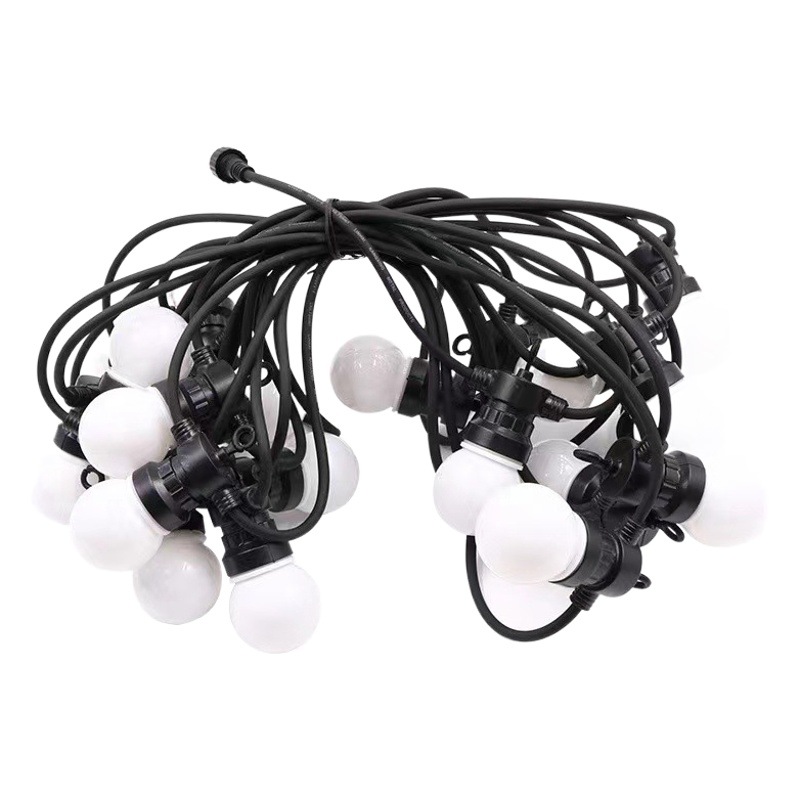 G50 bulb light string solar outdoor waterproof led light string camping atmosphere decoration Christmas wedding holiday decoration