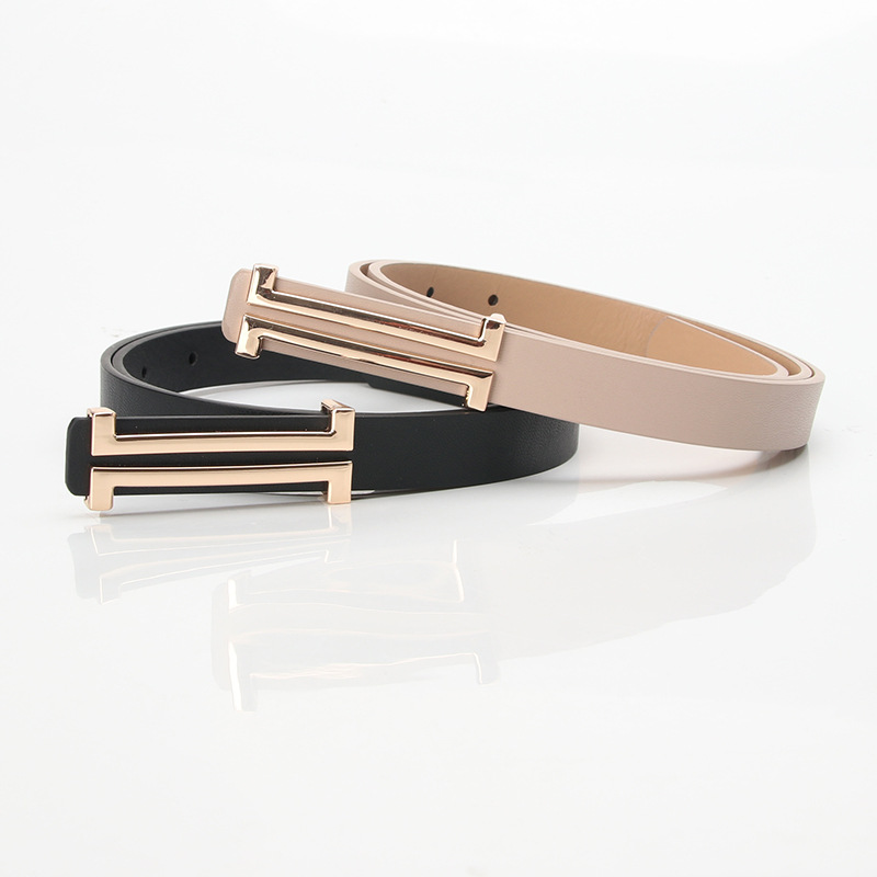 Fashionable ladies belt belt Joker simple Korean decorative belt women's dress coat with belt wholesale