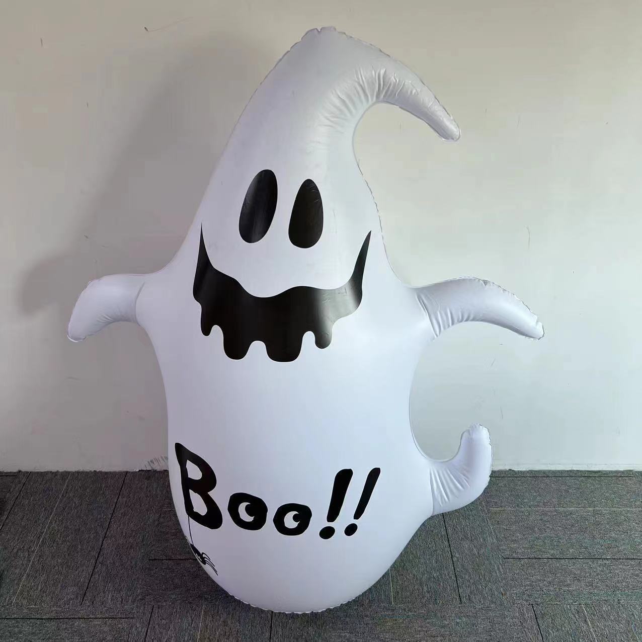 Picture of Cross-border hot selling Halloween pumpkin tumbler inflatable vertical pumpkin party white ghost ghost props ornaments