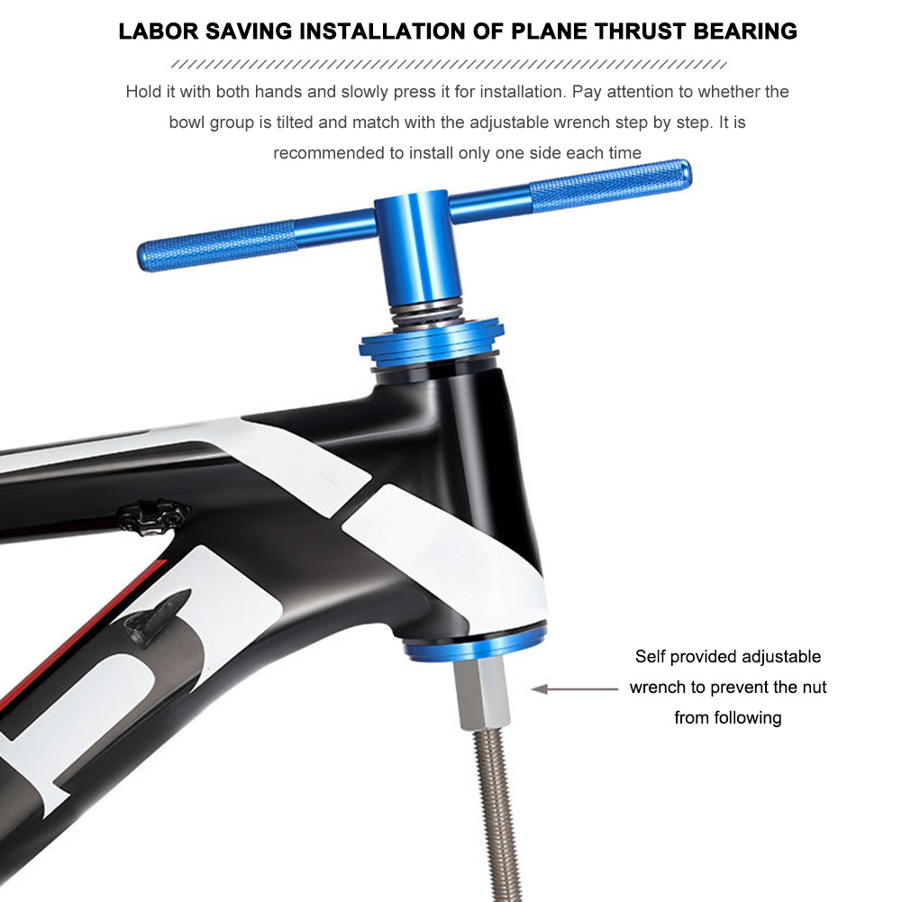 Mountain bike bowl set installation tool mountain bike universal press-in type center axle BB press-in removal tool