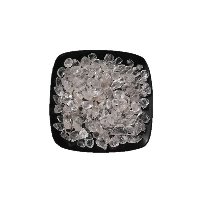 Picture of Citrine Pink Crystal White Crystal Demagnetized Stone Crystal Raw Stone Gravel Transparent Gravel Purification Bracelet Crystal Gravel