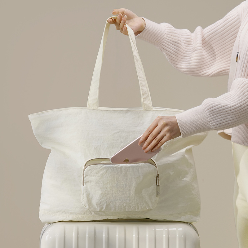 Japanese-style Ins Retro Travel Bag Mori Large Capacity Simple College Student Handbag Casual Tote Bag
