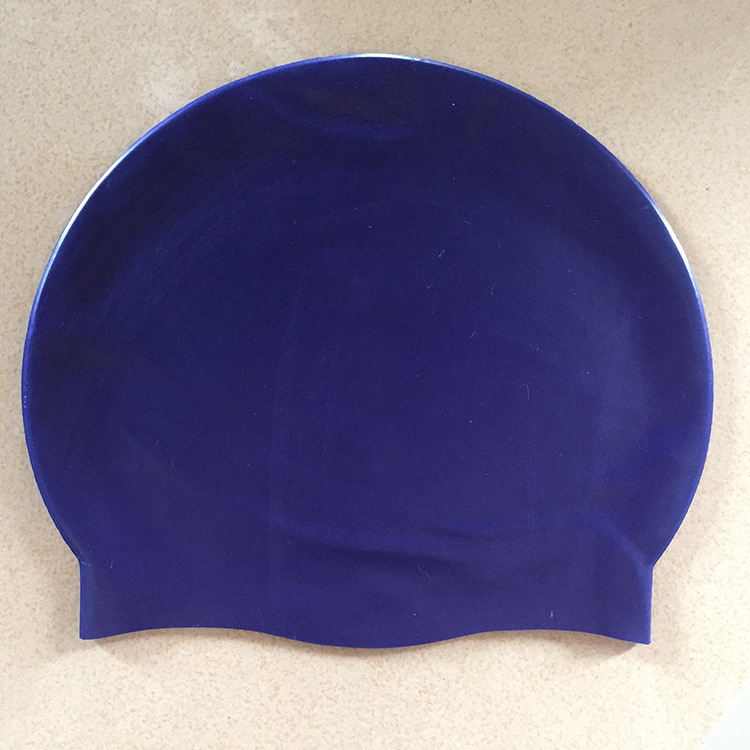 Picture of 2025 Silicone Swimming Cap Wholesale Solid Color Waterproof Diving Cap Plus No Head Swimming Cap Adult Swimming Equipment