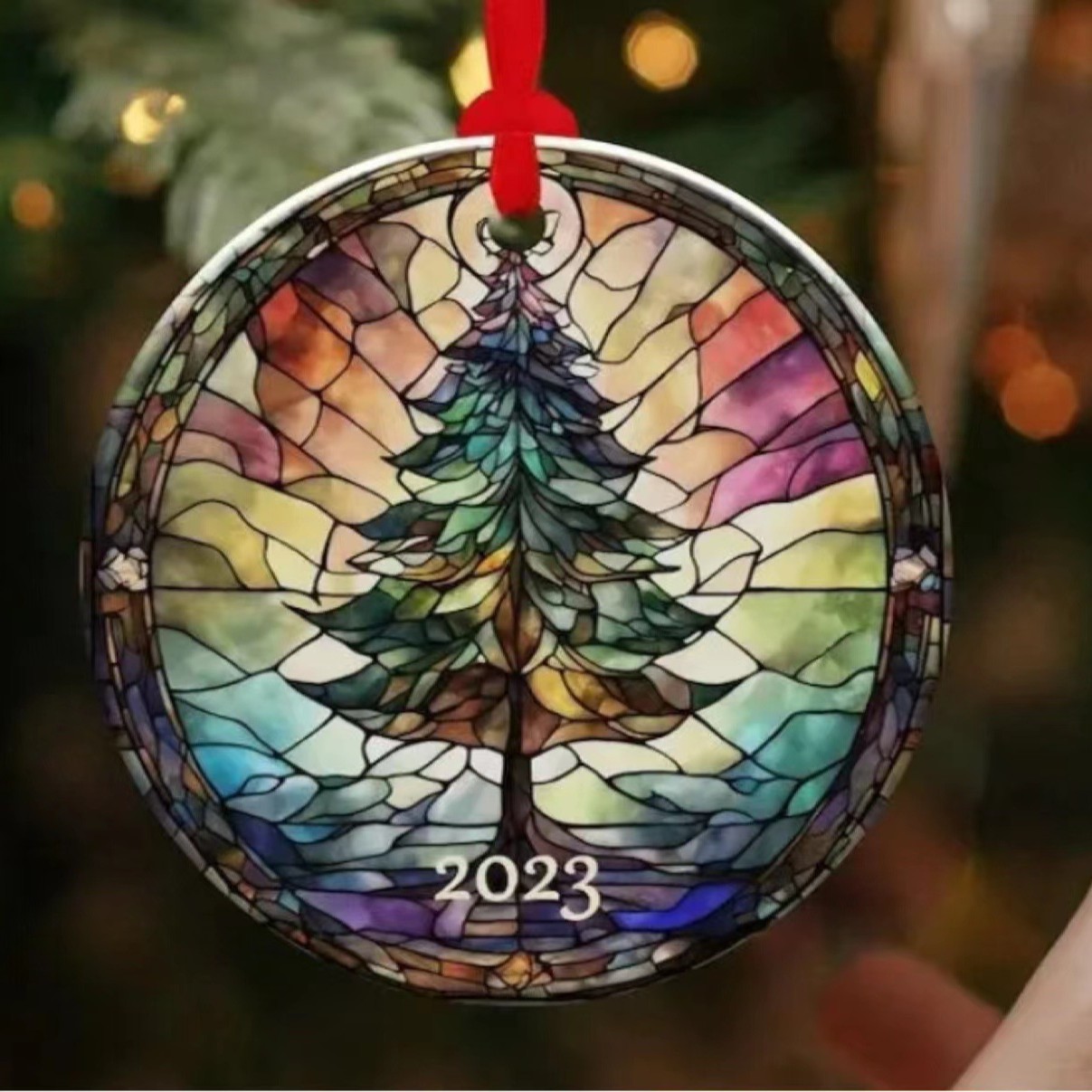 Cross-Border New Christmas 2025 Ornament Pendant Creative Christmas Tree Decoration Pendant