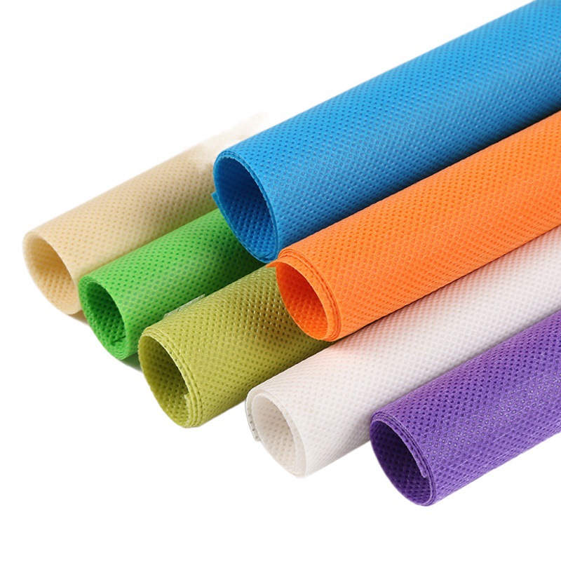 Factory in stock brand new granular pp spunbond non-woven fabric for disposable bed sheet storage bag 70g non-woven fabric