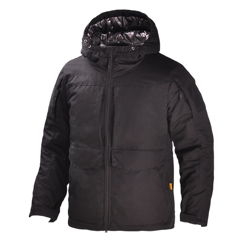 Hanye Heat Reflective Tactical Cotton Jacket for Men Outdoor Skiing Camouflage Warm Clothing Military Fans Battlefield Assault Cotton Jacket