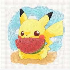 Picture of Original God New Diamond painting children student diy handmade diamond material package with frame Cartoon Cartoon educational toys
