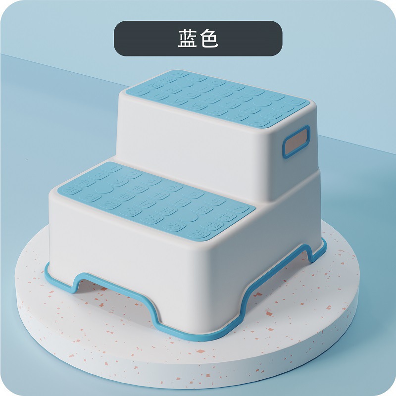 Picture of Step footrest, children's hand washing, anti-slip, plateau, field mat, footstool, small stool, washbasin, toilet stepping stool