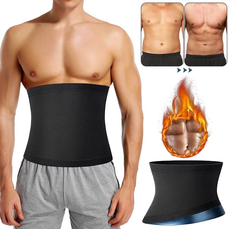 Amazon Cross-border Men's Sports Body Shaping Belt Sports Fitness Waist Tight Abdominal Belt Tight Abdominal Shaping Waist Seal