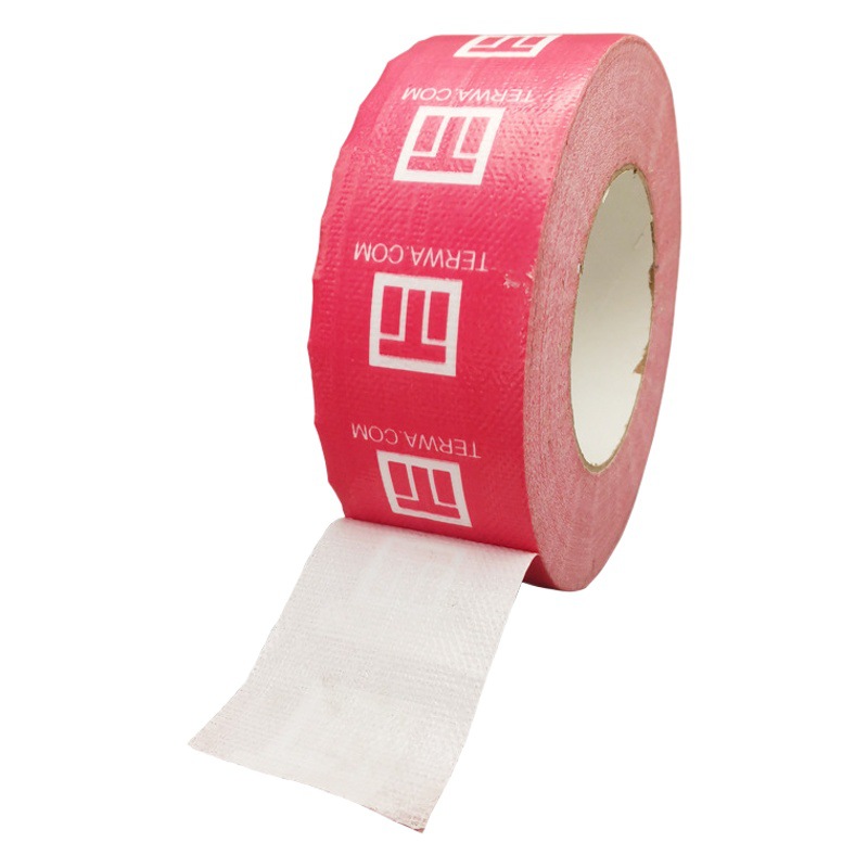 Export inventory processing pink single-sided decoration floor tile carpet edge sealing wedding stage pipe cloth tape