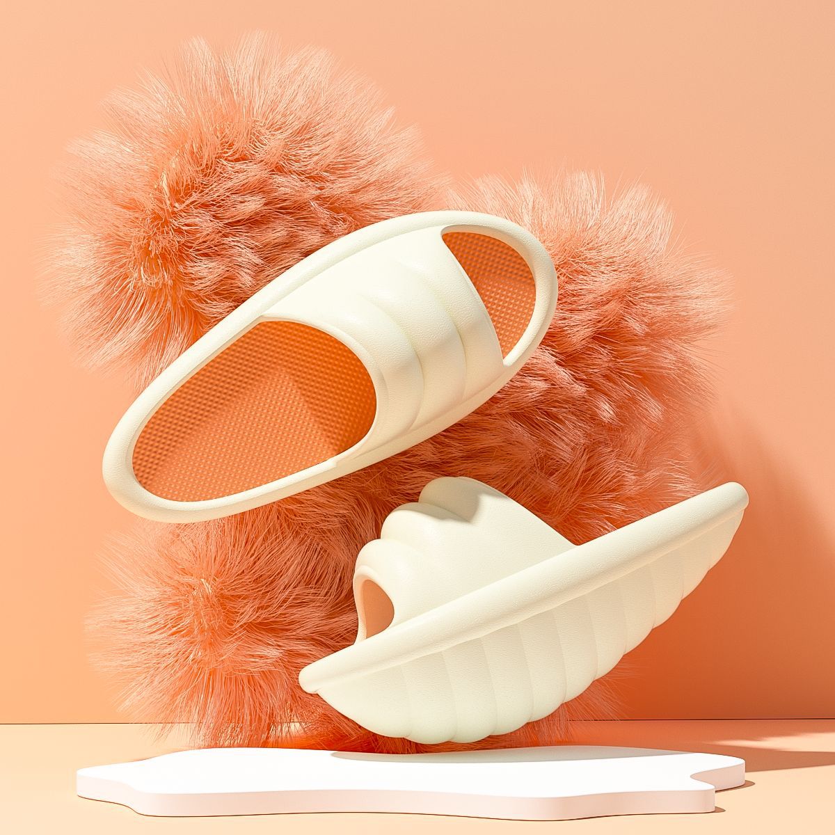Picture of Skinny shoes eva rocking shoes half Palm slippers big s leg shaping shoes stretch shoes indoor fitness training yoga shoes