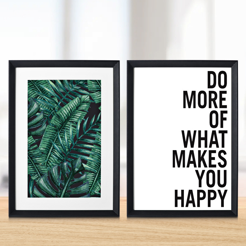 Picture of Wooden Three-Dimensional Wall-Mounted Large Photo Frame A4 Manufacturer Wholesale 4-Open Eight-Open Art Student Mounting Self-Mounted Large-Size Picture Frame