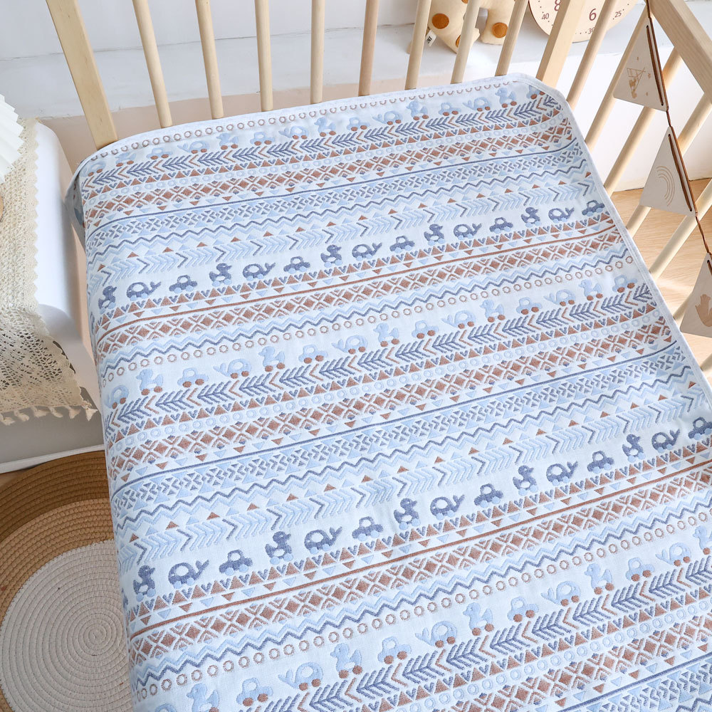 Picture of Newborn mat factory wholesale summer cartoon printing and dyeing baby mat breathable cool crib ice mat