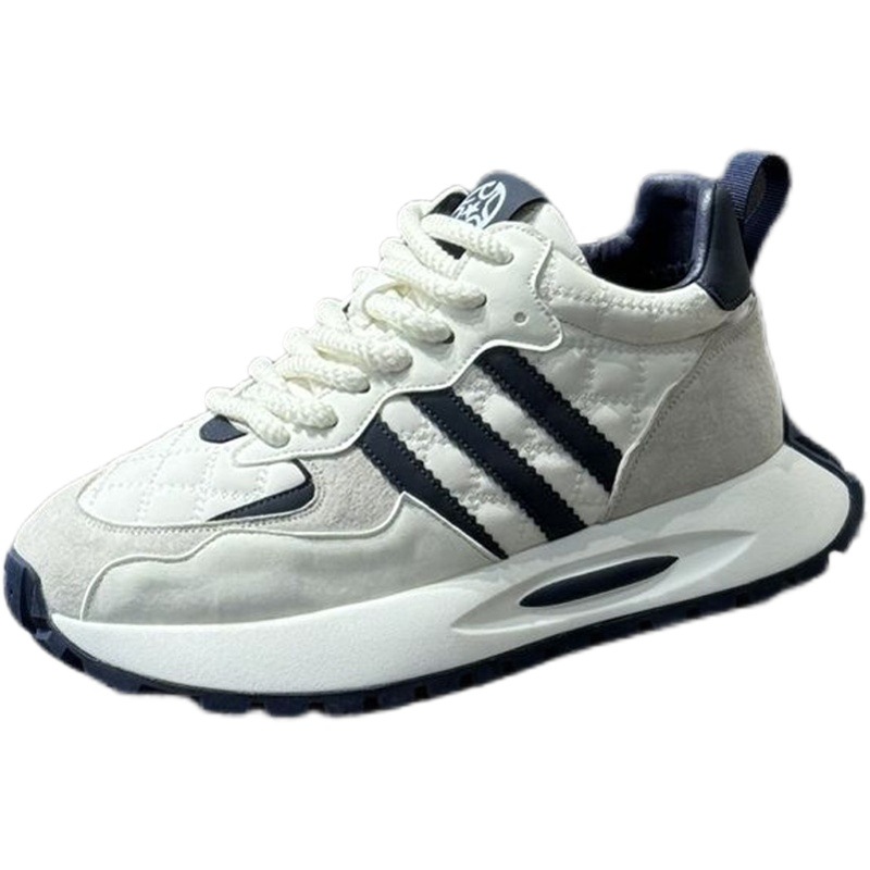Men's Shoes 2023 Autumn and Winter Lightweight Popular Thick-Soled Easiest for Match Men's Sports Shoes Non-Slip Casual Forrest Gump Shoes